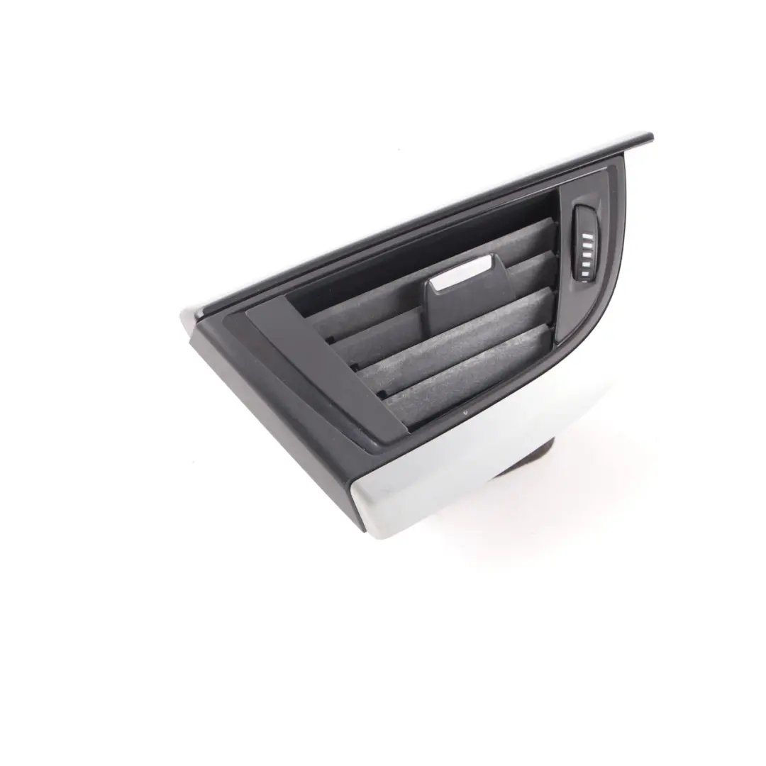  Dashboard Air Vent BMW F20 F21 Right O/S Nozzle Grill High Gloss Silver - SKU rhd-9205356-5 - Part number 9205356
