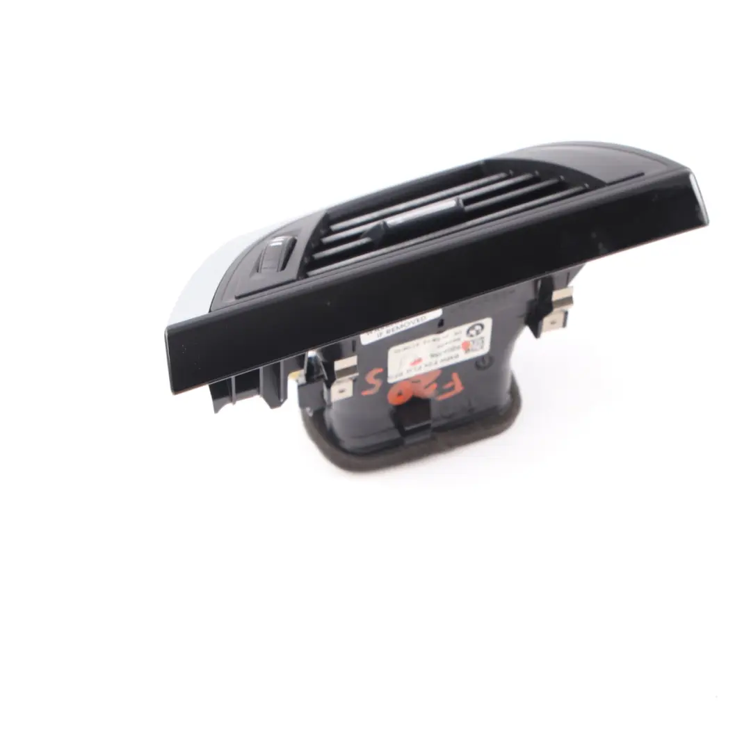  Dashboard Air Vent BMW F20 F21 Right O/S Nozzle Grill High Gloss Silver - SKU rhd-9205356-5 - Part number 9205356