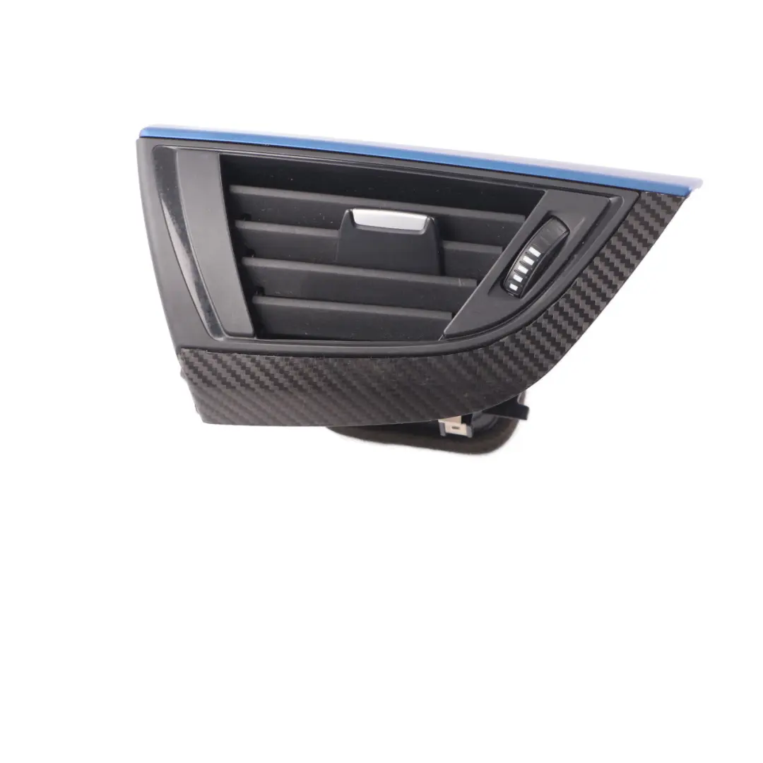Dashboard Air Vent BMW F20 F21 F22 Right O/S Driver Side Fresh Blue Matt to with Part number 9205356 Dashboard Air Vent BMW F20 F21 F22 Right O/S Driver Side Fresh Blue Matt - SKU rhd-9205356-9 - Part number 9205356