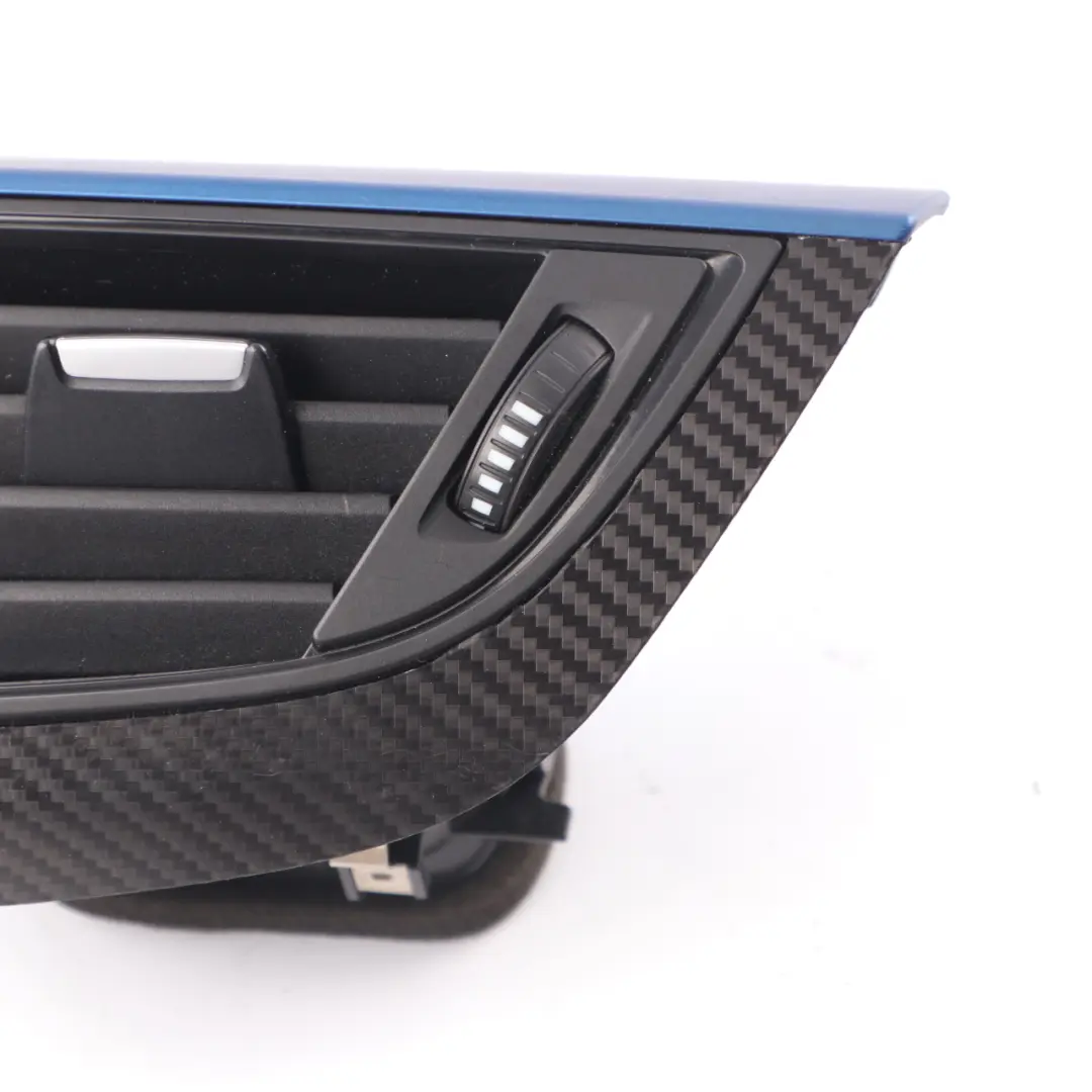 Dashboard Air Vent BMW F20 F21 F22 Right O/S Driver Side Fresh Blue Matt to with Part number 9205356 Dashboard Air Vent BMW F20 F21 F22 Right O/S Driver Side Fresh Blue Matt - SKU rhd-9205356-9 - Part number 9205356