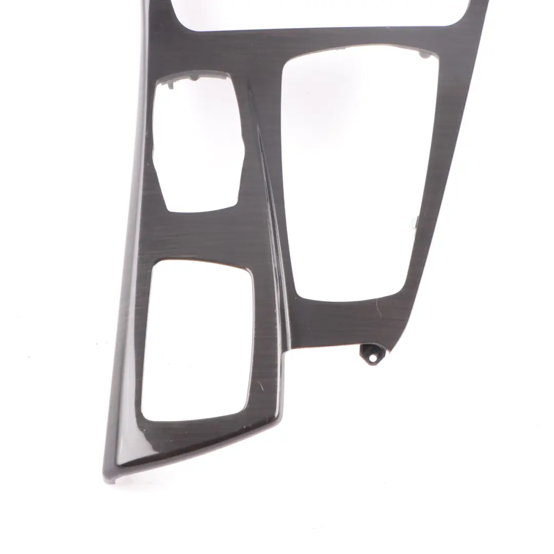 Centre Console Cover BMW F10 F11 Interior Trim Frame Wood Anthracite to with Part number 9206381 Centre Console Cover BMW F10 F11 Interior Trim Frame Wood Anthracite - SKU rhd-9206381-2 - Part number 9206381