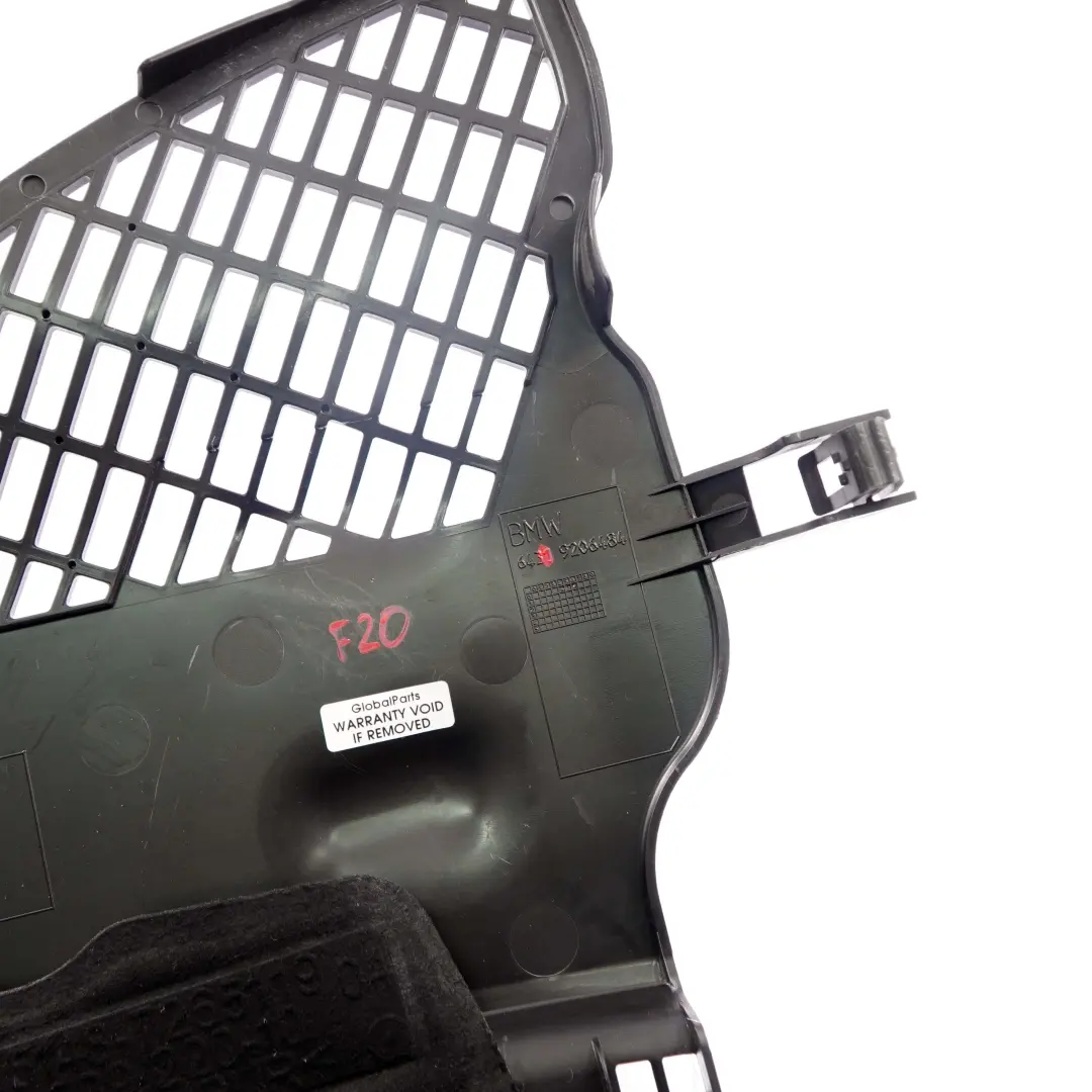 BMW 1 Series F20 F21 F22 LCI Control Unit Compartment Housing Parts - SKU rhd-9206484 - Part number 9206484