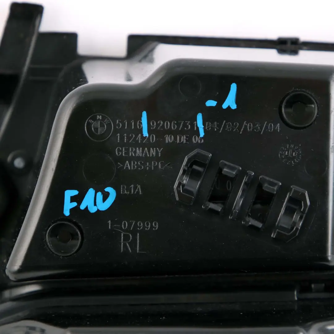 BMW 5 F10 F11 Centre Console Armrest Storage Box Tray Phone Holder - SKU rhd-9206731-1 - Part number 9206731