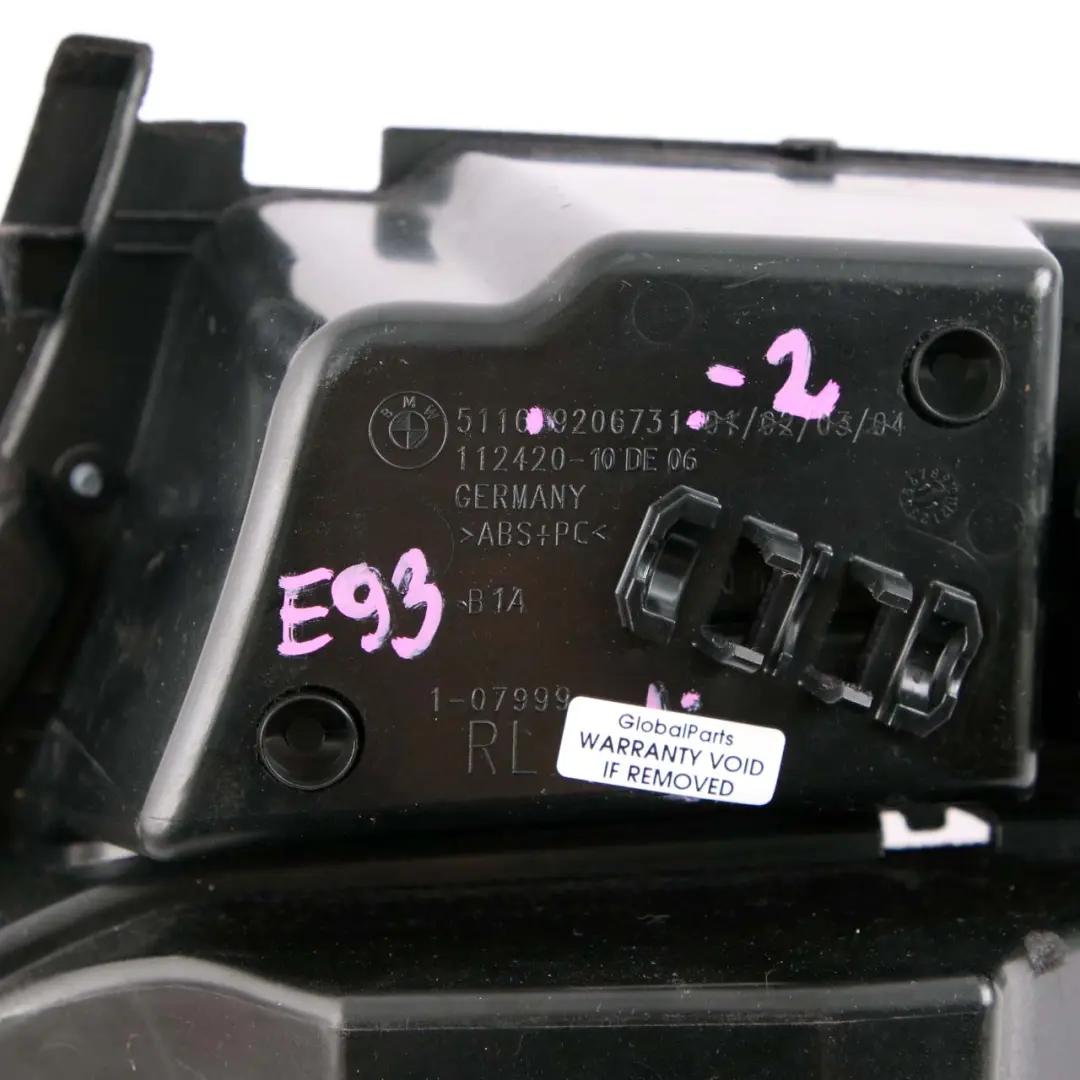 BMW F10 F11 Centre Console Armrest Storage Compartment Tray Box - SKU rhd-9206731-2 - Part number 9206731