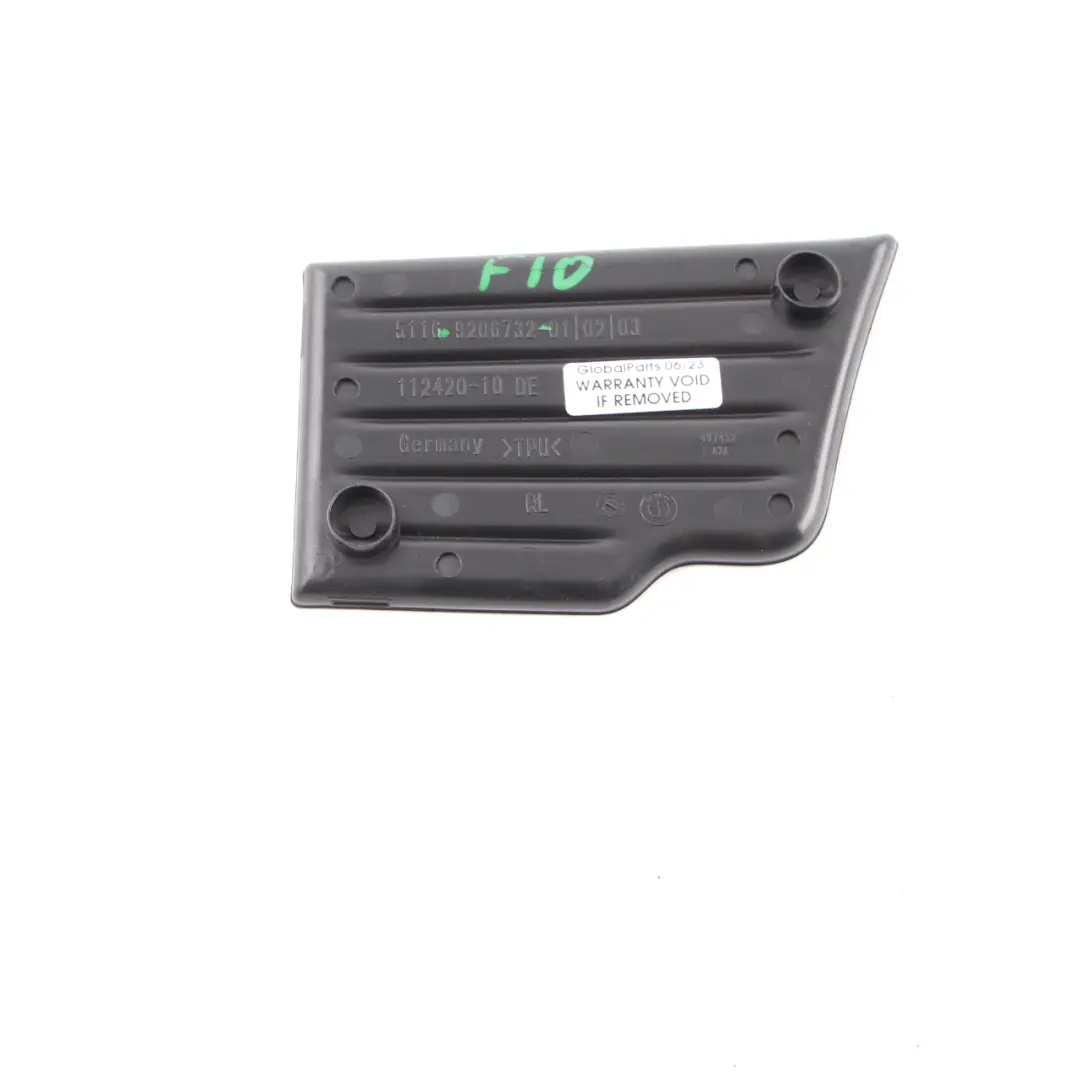  Armrest Insert BMW F10 F11 Arm Rest Centre Console Storage Rubber Mat - SKU rhd-9206732 - Part number 9206732