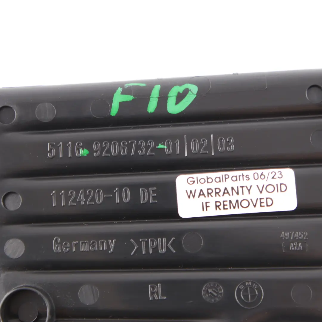 Armrest Insert BMW F10 F11 Arm Rest Centre Console Storage Rubber Mat to with Part number 9206732 Armrest Insert BMW F10 F11 Arm Rest Centre Console Storage Rubber Mat - SKU rhd-9206732 - Part number 9206732