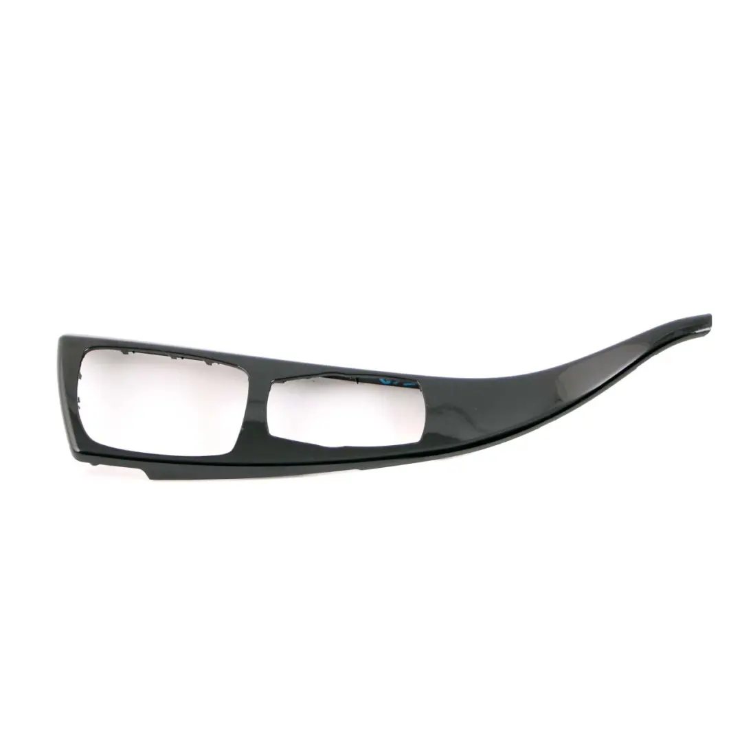 BMW 5 Series F10 F11 Trim Cover Centre Console Dash Black High Gloss - SKU rhd-9206849 - Part number 9206849