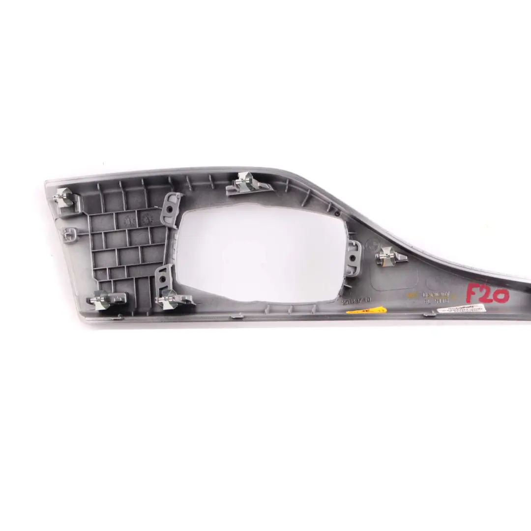 Interior Decor Trim Centre Console Cover Satinsilber Silver to BMW 1 Series F20 with Part number 9207264 BMW 1 Series F20 Interior Decor Trim Centre Console Cover Satinsilber Silver - SKU rhd-9207264 - Part number 9207264