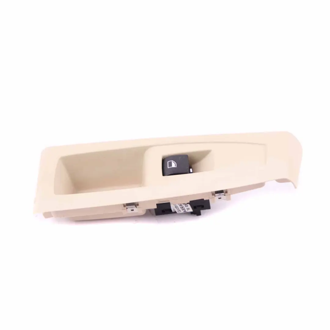 BMW F45 Active Tourer Switch Window Lifter Button Trim Front Left N/S Beige - SKU rhd-9208107-3 - Part number 9208107
