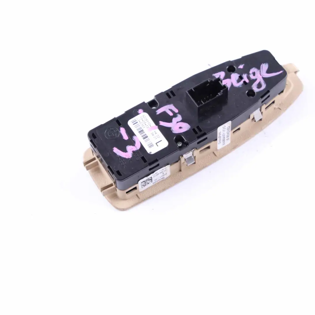 Switch Window Lifter Right O/S Driver Side Oyster to BMW F20 F30 F31 with Part number 9208110 BMW F20 F30 F31 Switch Window Lifter Right O/S Driver Side Oyster - SKU rhd-9208110-3 - Part number 9208110