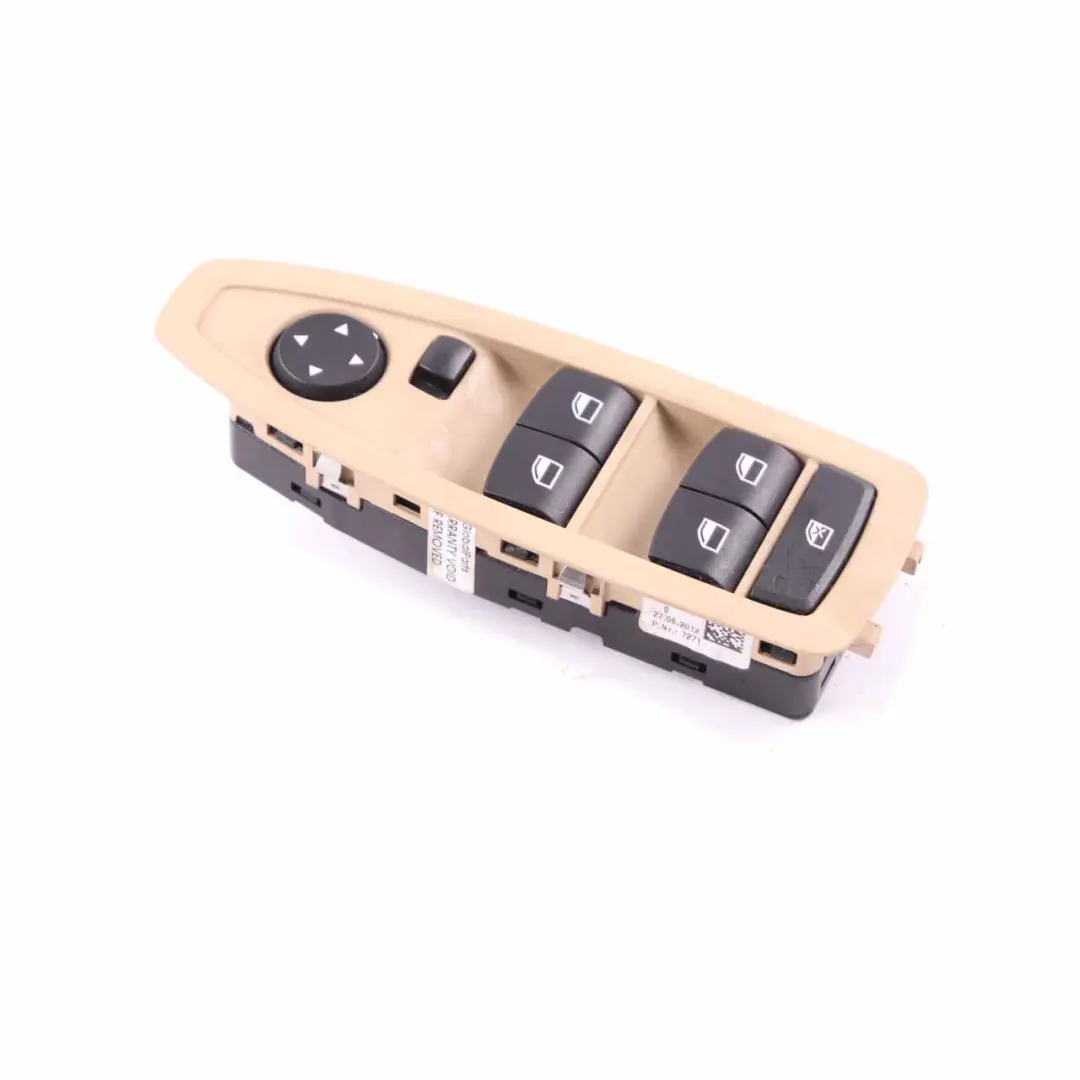 Switch Window Lifter Right O/S Driver Side Oyster to BMW F20 F30 F31 with Part number 9208110 BMW F20 F30 F31 Switch Window Lifter Right O/S Driver Side Oyster - SKU rhd-9208110-3 - Part number 9208110