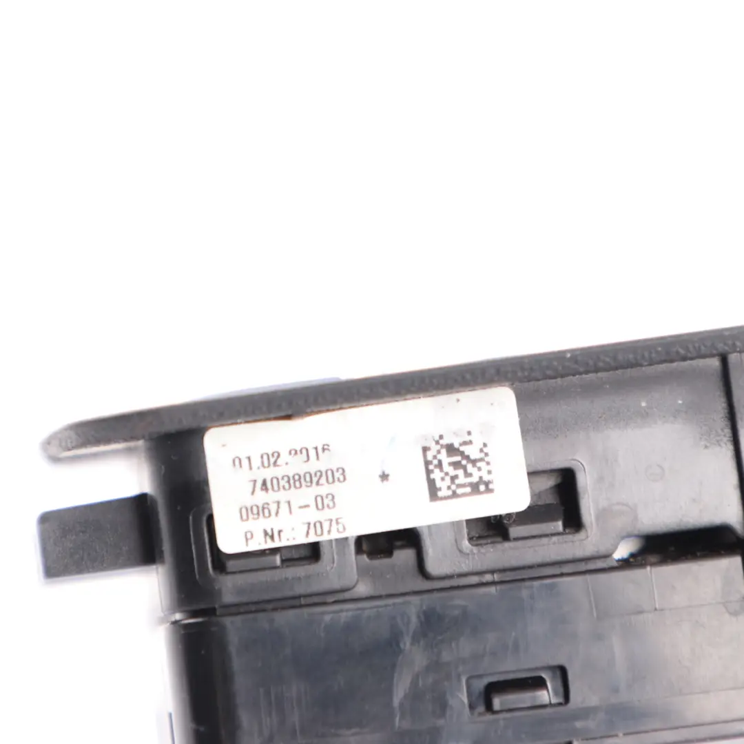 Window Lifter Switch Right O/S Driver Side Black Trim to BMW F20 F30 F31 with Part number 9208110 BMW F20 F30 F31 Window Lifter Switch Right O/S Driver Side Black Trim - SKU rhd-9208110-6 - Part number 9208110