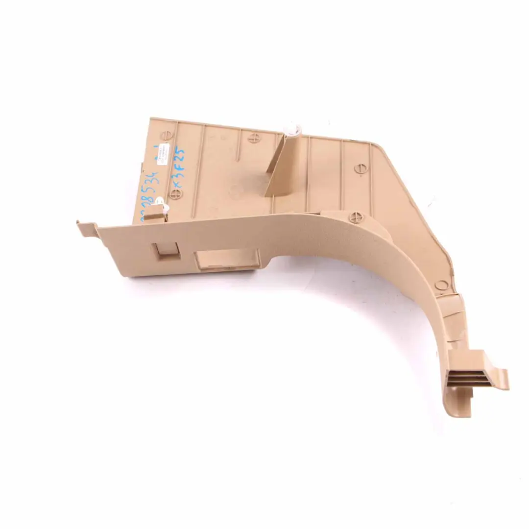 Trim Panel BMW X3 F25 X4 F26 Lateral Cover Bottom Front Right O/S Beige 9175046 to with Part number 9208534 Trim Panel BMW X3 F25 X4 F26 Lateral Cover Bottom Front Right O/S Beige 9175046 - SKU rhd-9208534 - Part number 9208534