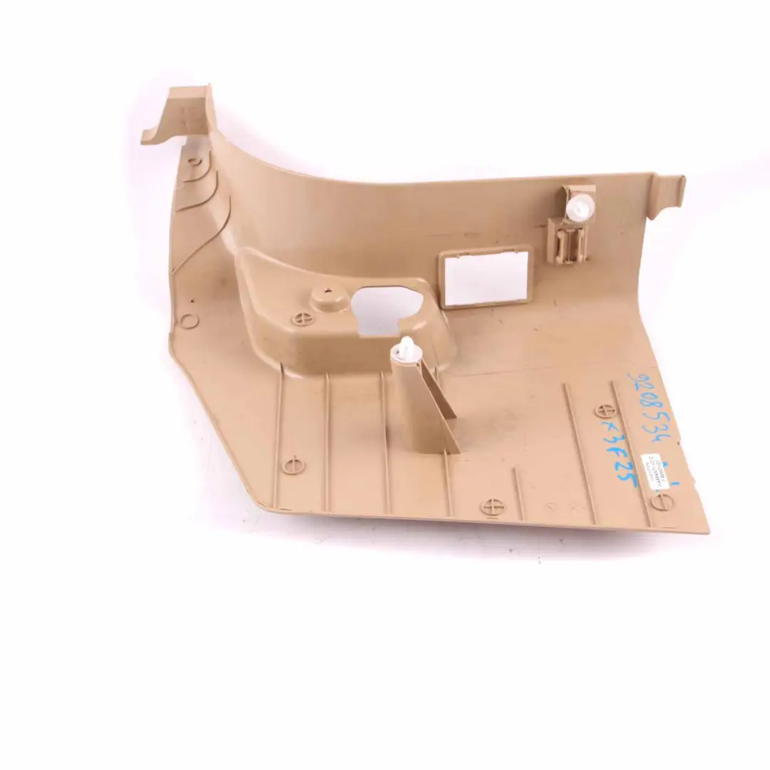 Trim Panel BMW X3 F25 X4 F26 Lateral Cover Bottom Front Right O/S Beige 9175046 to with Part number 9208534 Trim Panel BMW X3 F25 X4 F26 Lateral Cover Bottom Front Right O/S Beige 9175046 - SKU rhd-9208534 - Part number 9208534