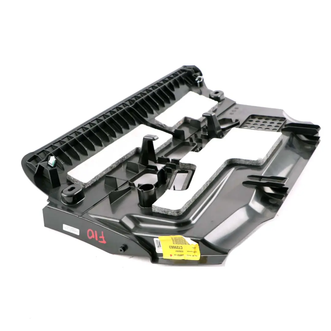 Passenger's Footwell Trim Panel Bottom Black to BMW 5 Series F10 F11 with Part number 9209501 BMW 5 Series F10 F11 Passenger's Footwell Trim Panel Bottom Black - SKU rhd-9209501 - Part number 9209501