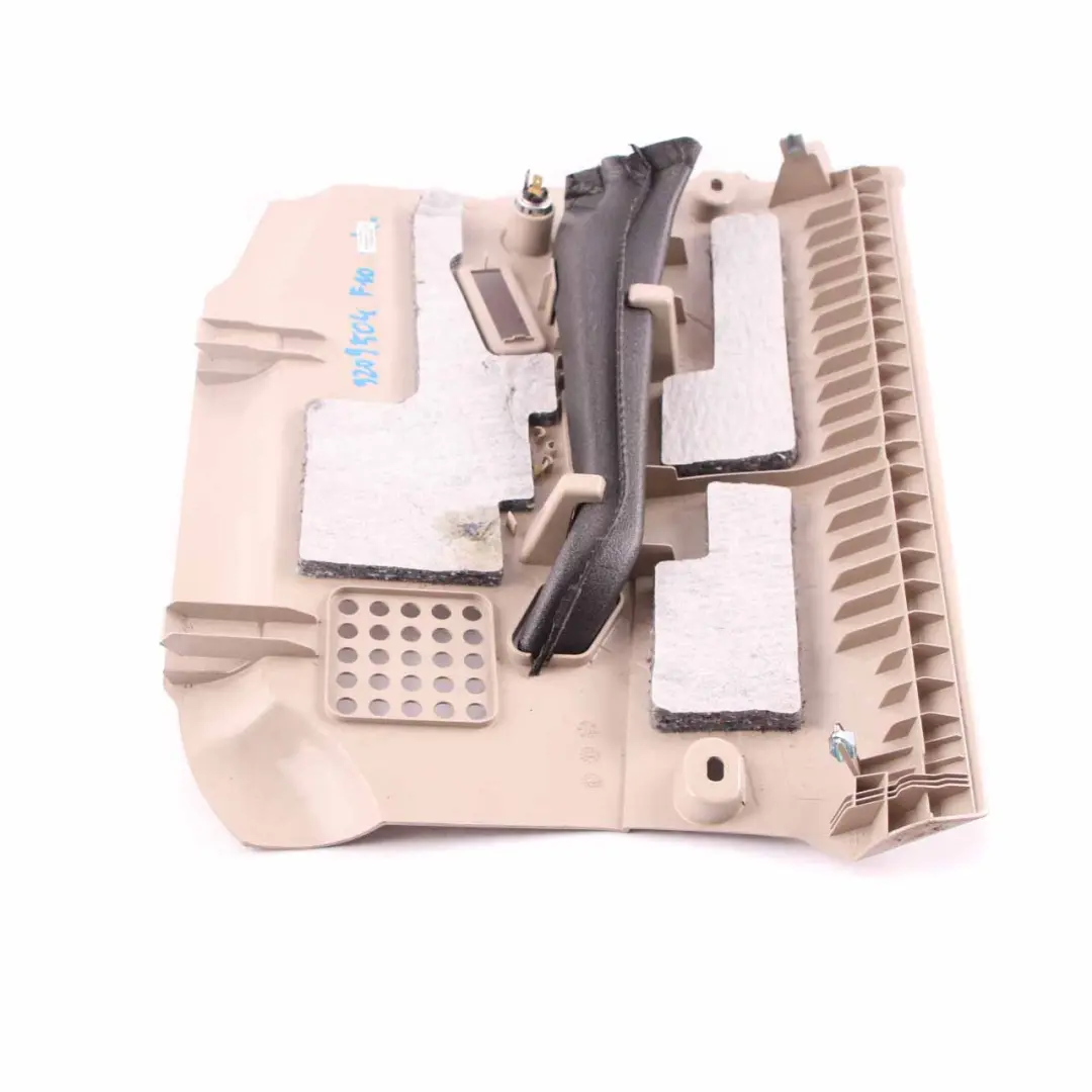 Passenger's Footwell Trim Panel Cover Bottom Oyster to BMW F10 F11 with Part number 9209504 BMW F10 F11 Passenger's Footwell Trim Panel Cover Bottom Oyster - SKU rhd-9209504 - Part number 9209504