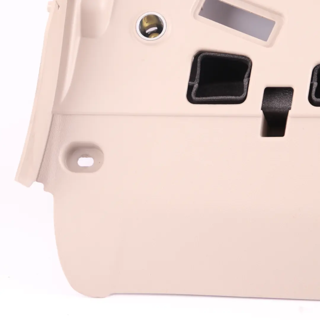 Passenger's Footwell Trim Panel Cover Bottom Oyster to BMW F10 F11 with Part number 9209504 BMW F10 F11 Passenger's Footwell Trim Panel Cover Bottom Oyster - SKU rhd-9209504 - Part number 9209504