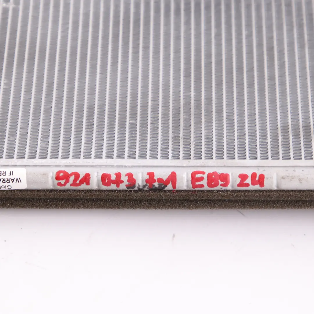 BMW Z4 E89 Roadster Heater Radiator Heating Element - SKU rhd-9210737-1 - Part number 9210737