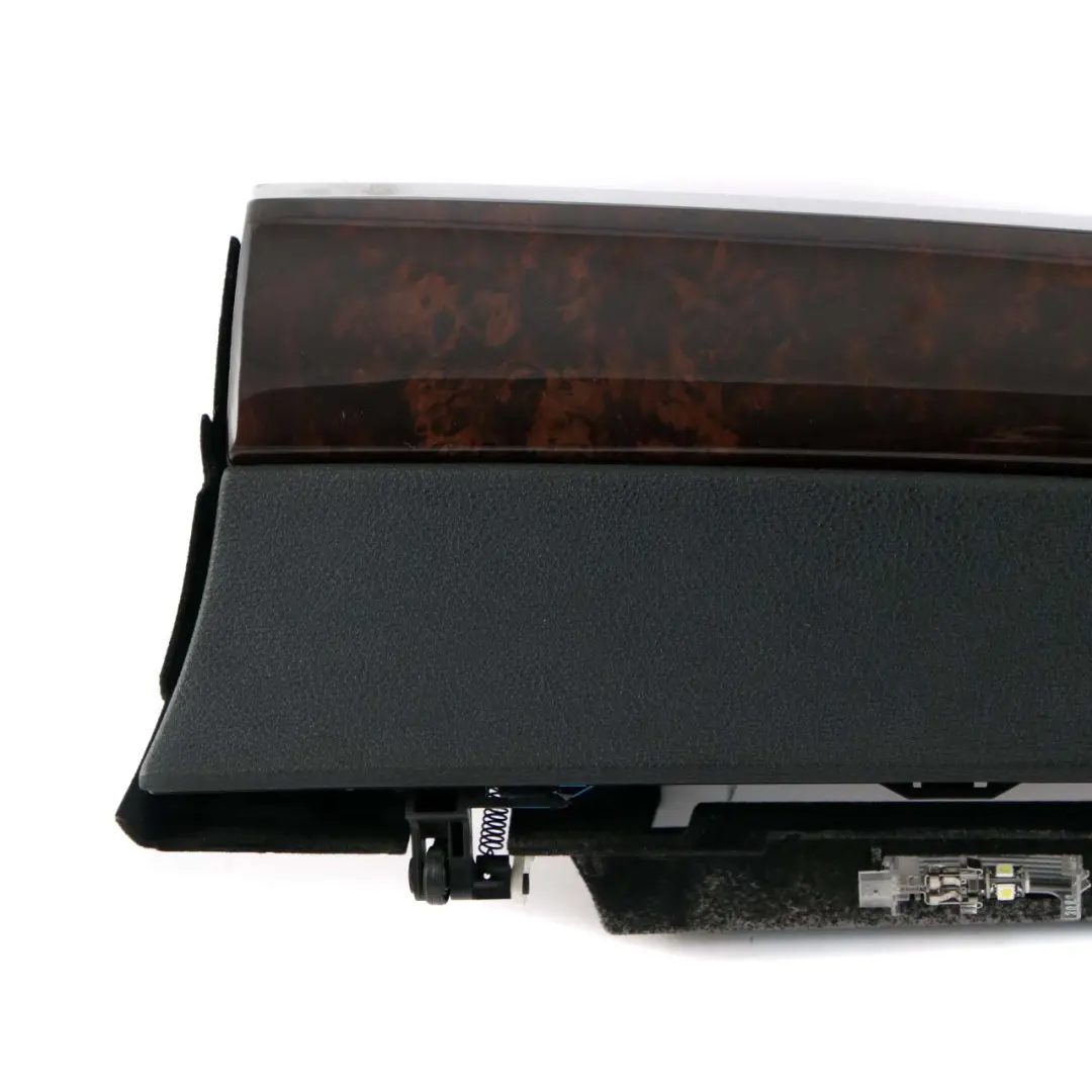 Glove Box BMW X5 X6 E70 E71 1 Storage Front Panel Cover Wood Burr Walnut to with Part number 9210991 Glove Box BMW X5 X6 E70 E71 1 Storage Front Panel Cover Wood Burr Walnut - SKU rhd-9210991-1 - Part number 9210991