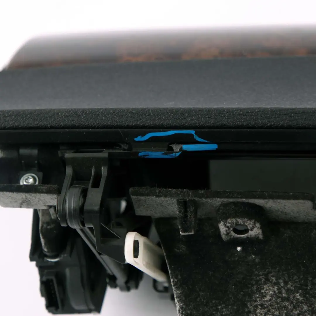 Glove Box BMW X5 X6 E70 E71 1 Storage Front Panel Cover Wood Burr Walnut to with Part number 9210991 Glove Box BMW X5 X6 E70 E71 1 Storage Front Panel Cover Wood Burr Walnut - SKU rhd-9210991-1 - Part number 9210991