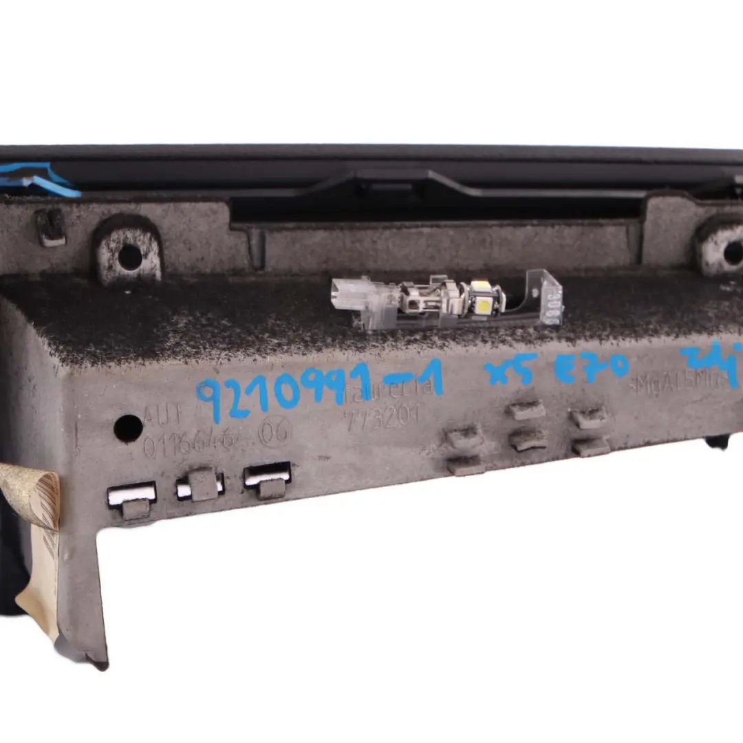  Glove Box BMW X5 X6 E70 E71 1 Storage Front Panel Cover Wood Burr Walnut - SKU rhd-9210991-1 - Part number 9210991