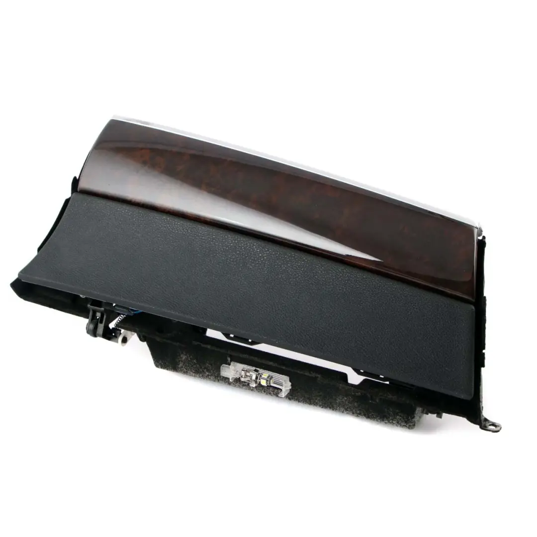 Glove Box BMW X5 X6 E70 E71 1 Storage Front Panel Cover Wood Burr Walnut to with Part number 9210991 Glove Box BMW X5 X6 E70 E71 1 Storage Front Panel Cover Wood Burr Walnut - SKU rhd-9210991-1 - Part number 9210991