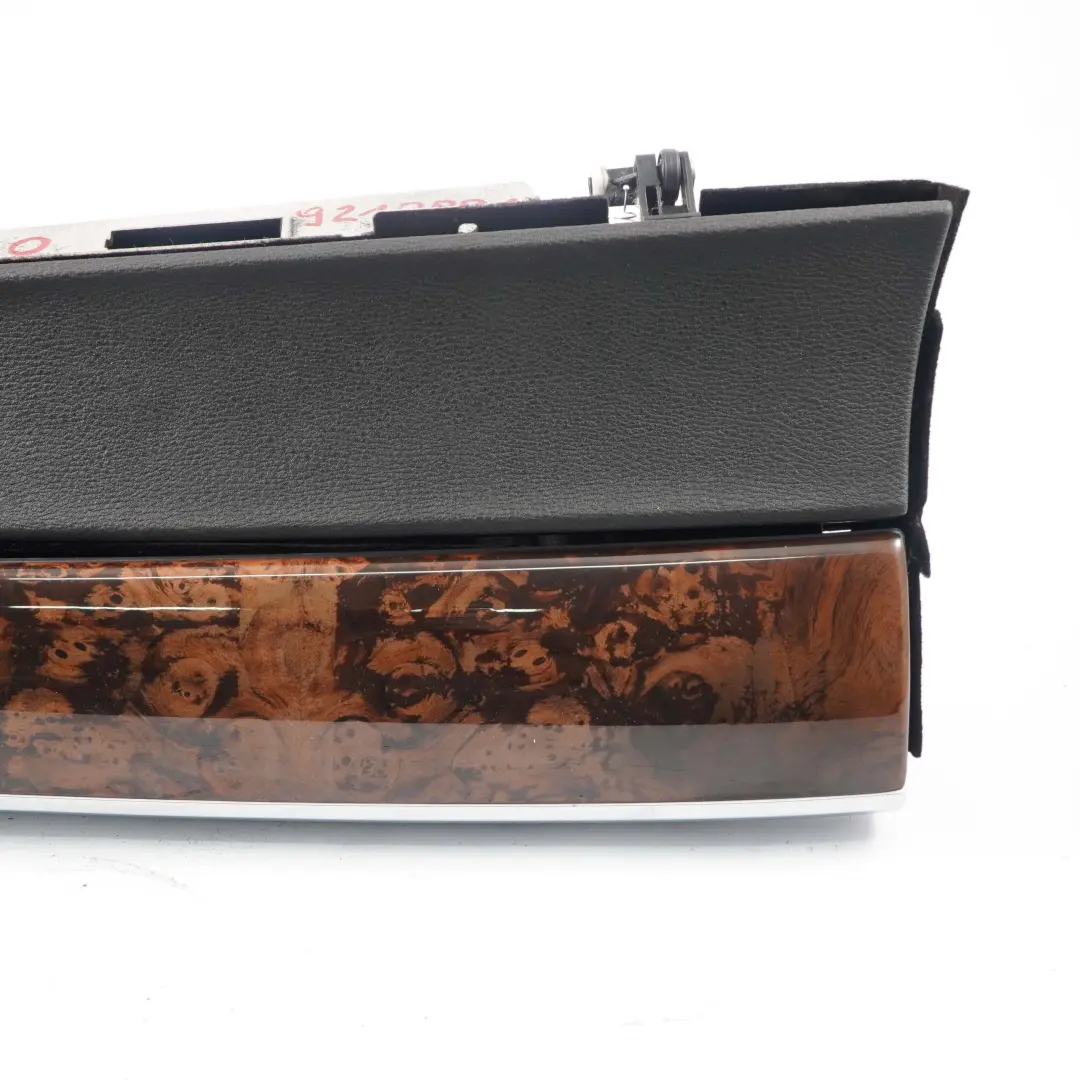 Glove Box BMW X5 X6 E70 E71 Storage Front Panel Cover Wood Burr Walnut to with Part number 9210991 Glove Box BMW X5 X6 E70 E71 Storage Front Panel Cover Wood Burr Walnut - SKU rhd-9210991 - Part number 9210991