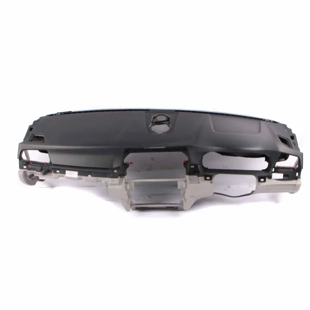 Dashboard Console BMW F10 F11 Dash Trim Panel Black/Grey Leather to with Part number 9211211 Dashboard Console BMW F10 F11 Dash Trim Panel Black/Grey Leather - SKU rhd-9211211 - Part number 9211211