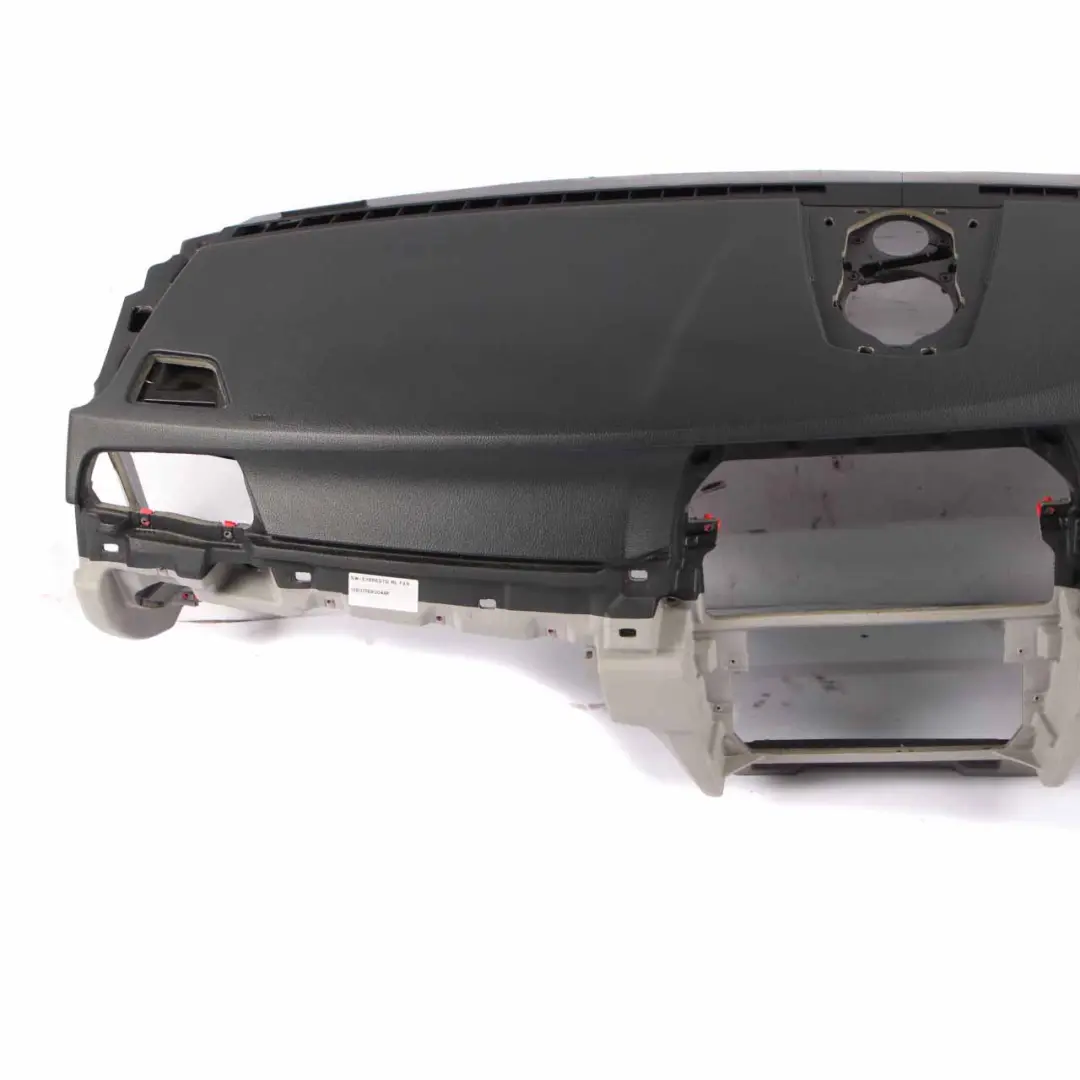 Dashboard Console BMW F10 F11 Dash Trim Panel Black/Grey Leather to with Part number 9211211 Dashboard Console BMW F10 F11 Dash Trim Panel Black/Grey Leather - SKU rhd-9211211 - Part number 9211211