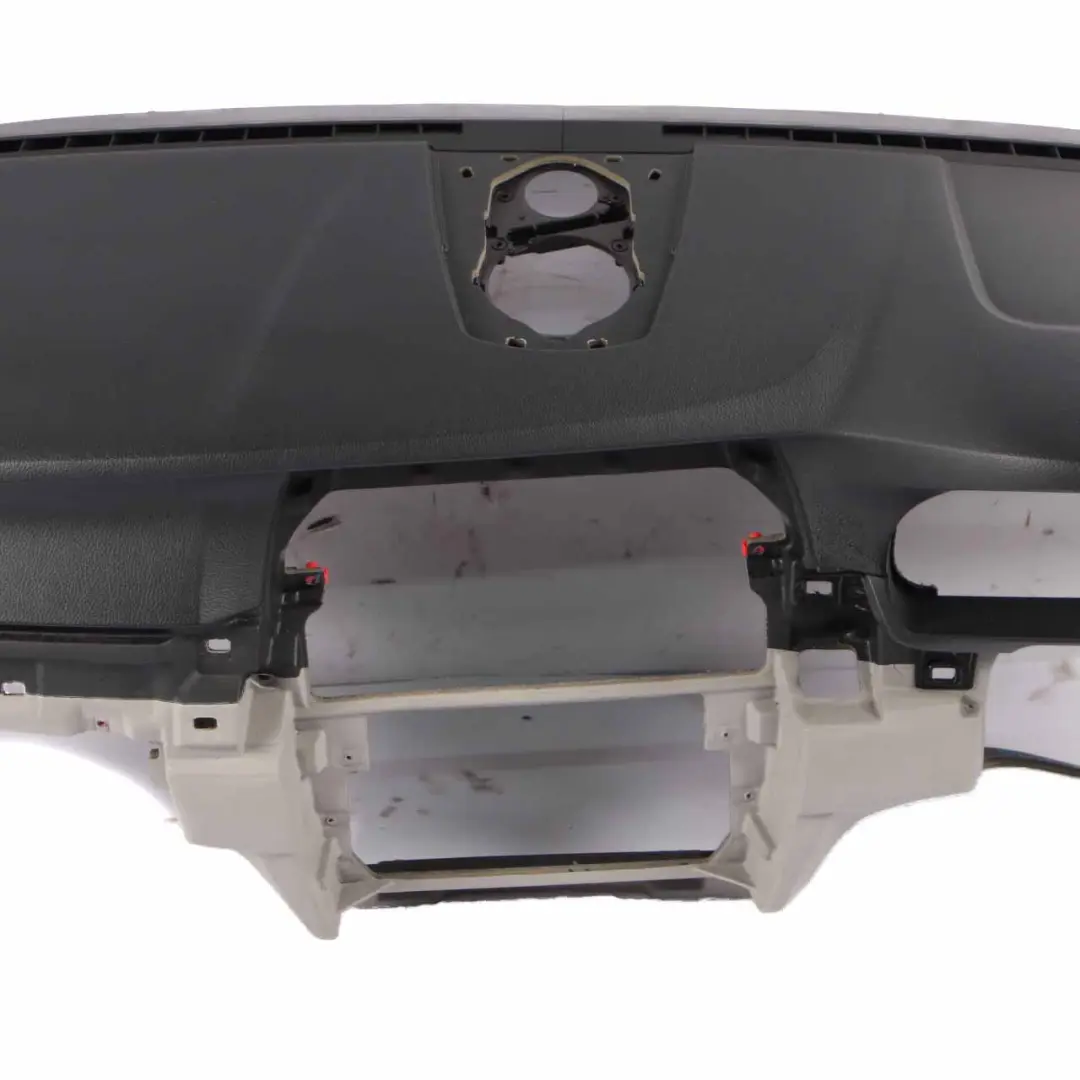 Dashboard Console BMW F10 F11 Dash Trim Panel Black/Grey Leather to with Part number 9211211 Dashboard Console BMW F10 F11 Dash Trim Panel Black/Grey Leather - SKU rhd-9211211 - Part number 9211211