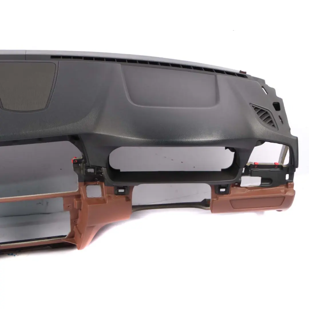 Dashboard Console BMW F10 F11 Dash Trim Panel Black/Brown Leather 9192859 to with Part number 9211213 Dashboard Console BMW F10 F11 Dash Trim Panel Black/Brown Leather 9192859 - SKU rhd-9211213 - Part number 9211213