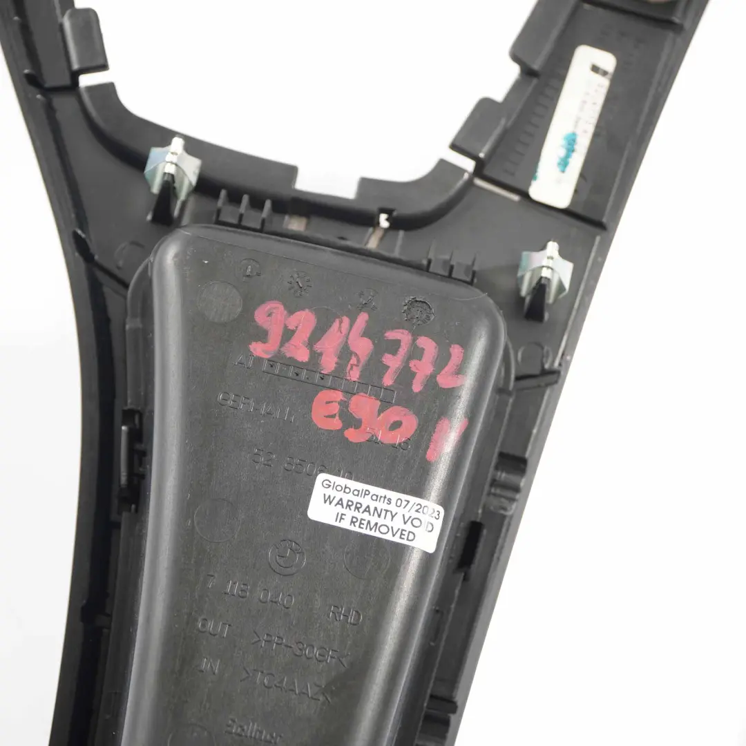 Centre Console BMW E90 E91 LCI Trim Dash Ash Tray Real Bamboo Wood Grain to Cover with Part number 9214772 Cover Centre Console BMW E90 E91 LCI Trim Dash Ash Tray Real Bamboo Wood Grain - SKU rhd-9214772 - Part number 9214772