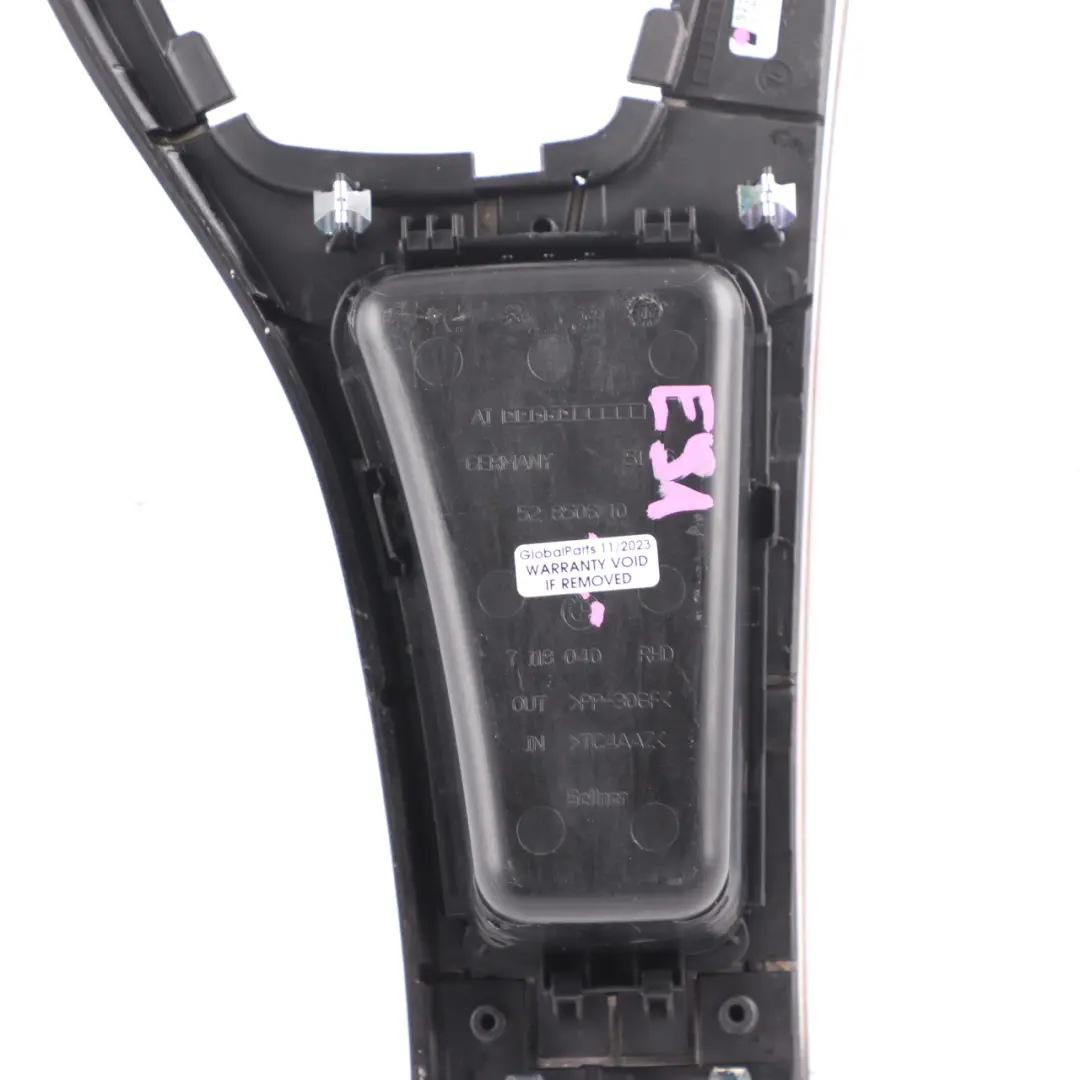 Centre Console Interior Trim Frame Ashtray In Variegated Bamboo to BMW E90 E91 LCI with Part number 9214773 BMW E90 E91 LCI Centre Console Interior Trim Frame Ashtray In Variegated Bamboo - SKU rhd-9214773 - Part number 9214773