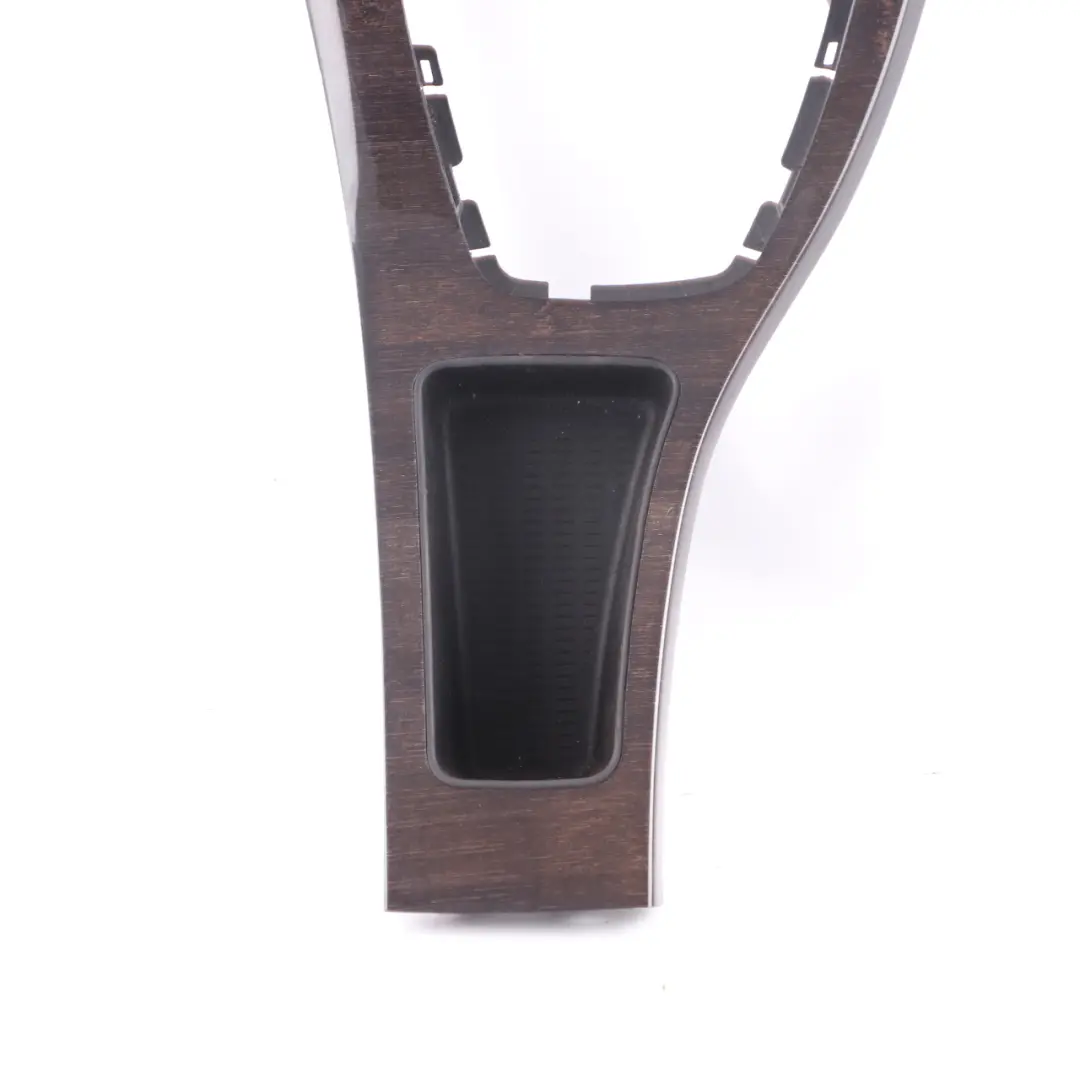 Centre Console Interior Trim Frame Ashtray In Variegated Bamboo to BMW E90 E91 LCI with Part number 9214773 BMW E90 E91 LCI Centre Console Interior Trim Frame Ashtray In Variegated Bamboo - SKU rhd-9214773 - Part number 9214773