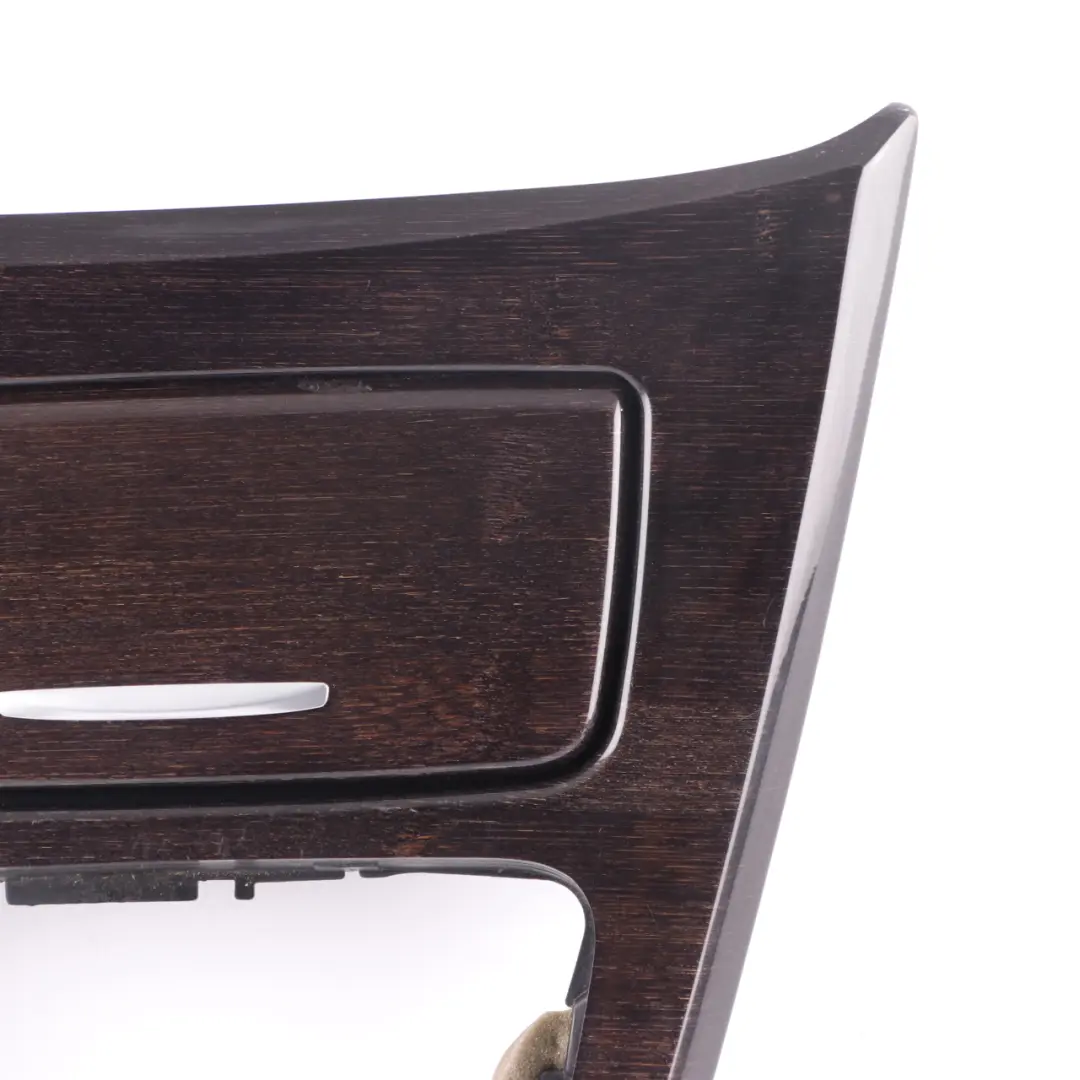 BMW E90 E91 LCI Centre Console Interior Trim Frame Ashtray In Variegated Bamboo - SKU rhd-9214773 - Part number 9214773