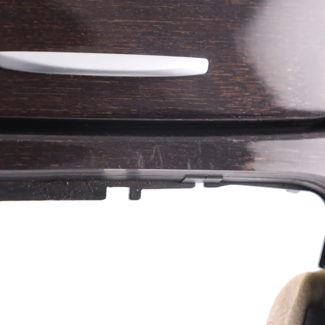 Centre Console Interior Trim Frame Ashtray In Variegated Bamboo to BMW E90 E91 LCI with Part number 9214773 BMW E90 E91 LCI Centre Console Interior Trim Frame Ashtray In Variegated Bamboo - SKU rhd-9214773 - Part number 9214773