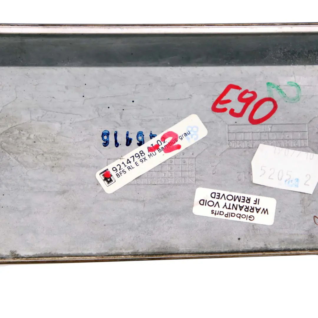 Trim Dashboard Cover Panel Bamboo Woodgrain Anthracite to BMW 3 E90 E91 E92 LCI with Part number 9214798 BMW 3 E90 E91 E92 LCI Trim Dashboard Cover Panel Bamboo Woodgrain Anthracite - SKU rhd-9214798-2 - Part number 9214798