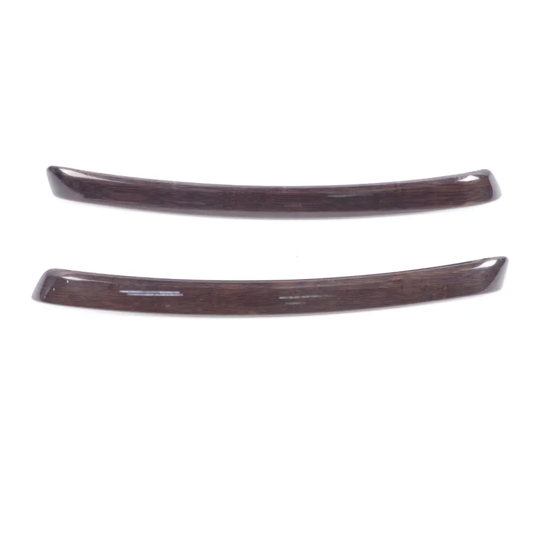 BMW E93 LCI Dashboard Strip Trim Cover Panel Bamboo Woodgrain Anthracite Set - SKU rhd-9214798 - Part number 9214798