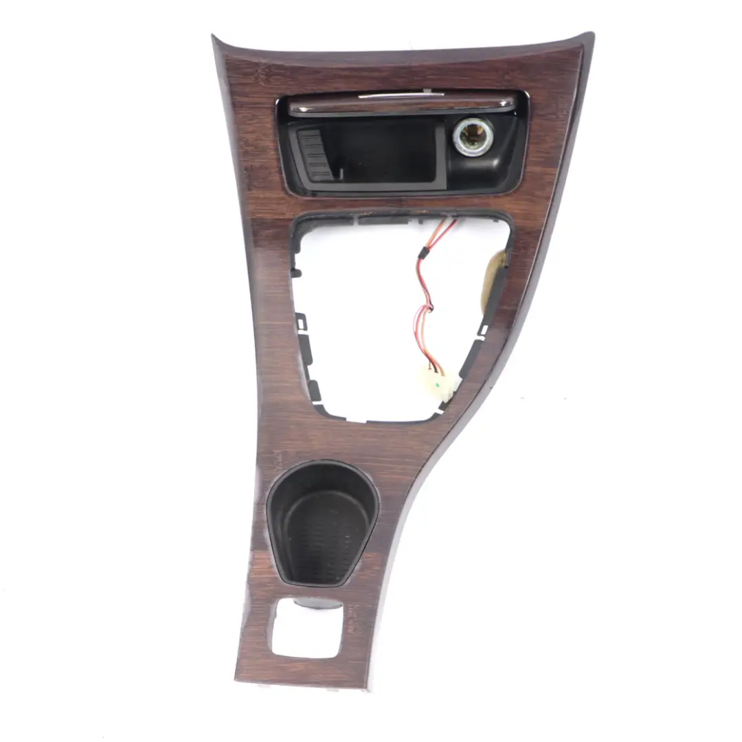 BMW E93 LCI Dashboard Strip Trim Cover Panel Bamboo Woodgrain Anthracite Set - SKU rhd-9214798 - Part number 9214798