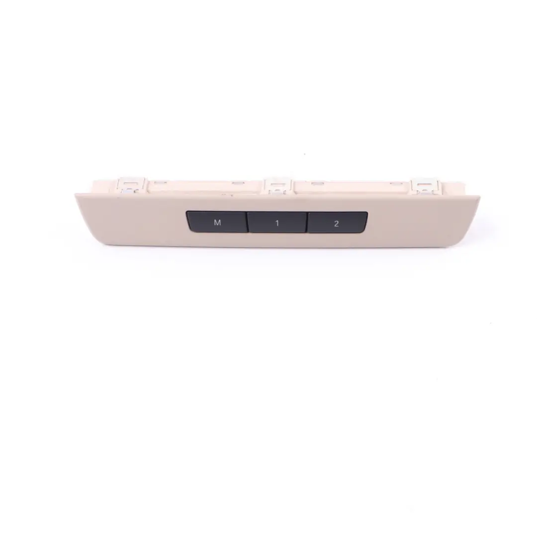 Seat Switch BMW F10 F11 LCI Front Seat Memory Button Unit Trim Oyster - SKU rhd-9215751 - Part number 9215751