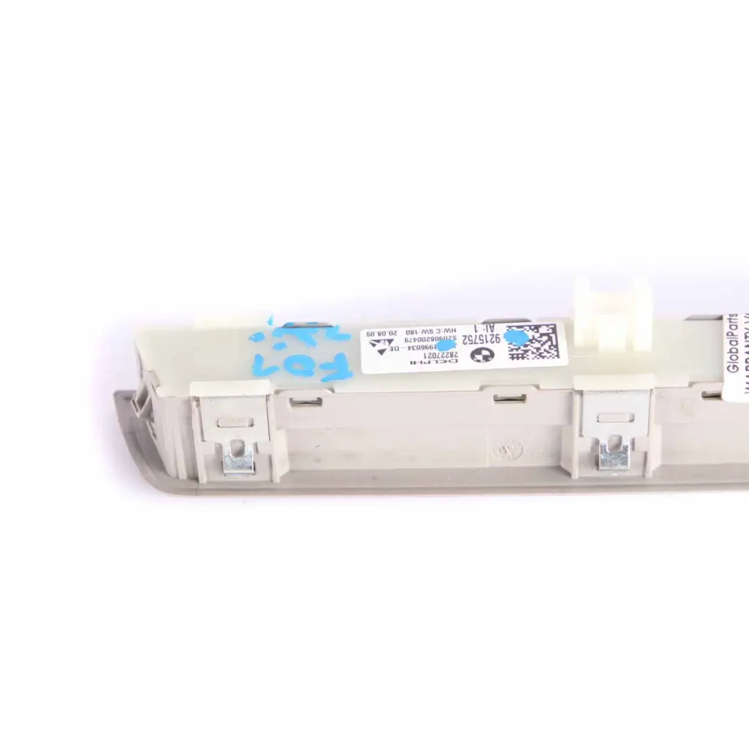 Switch Control Seat BMW F01 F07 Front Seat Memory Button Operating Unit to with Part number 9215752 Switch Control Seat BMW F01 F07 Front Seat Memory Button Operating Unit - SKU rhd-9215752 - Part number 9215752