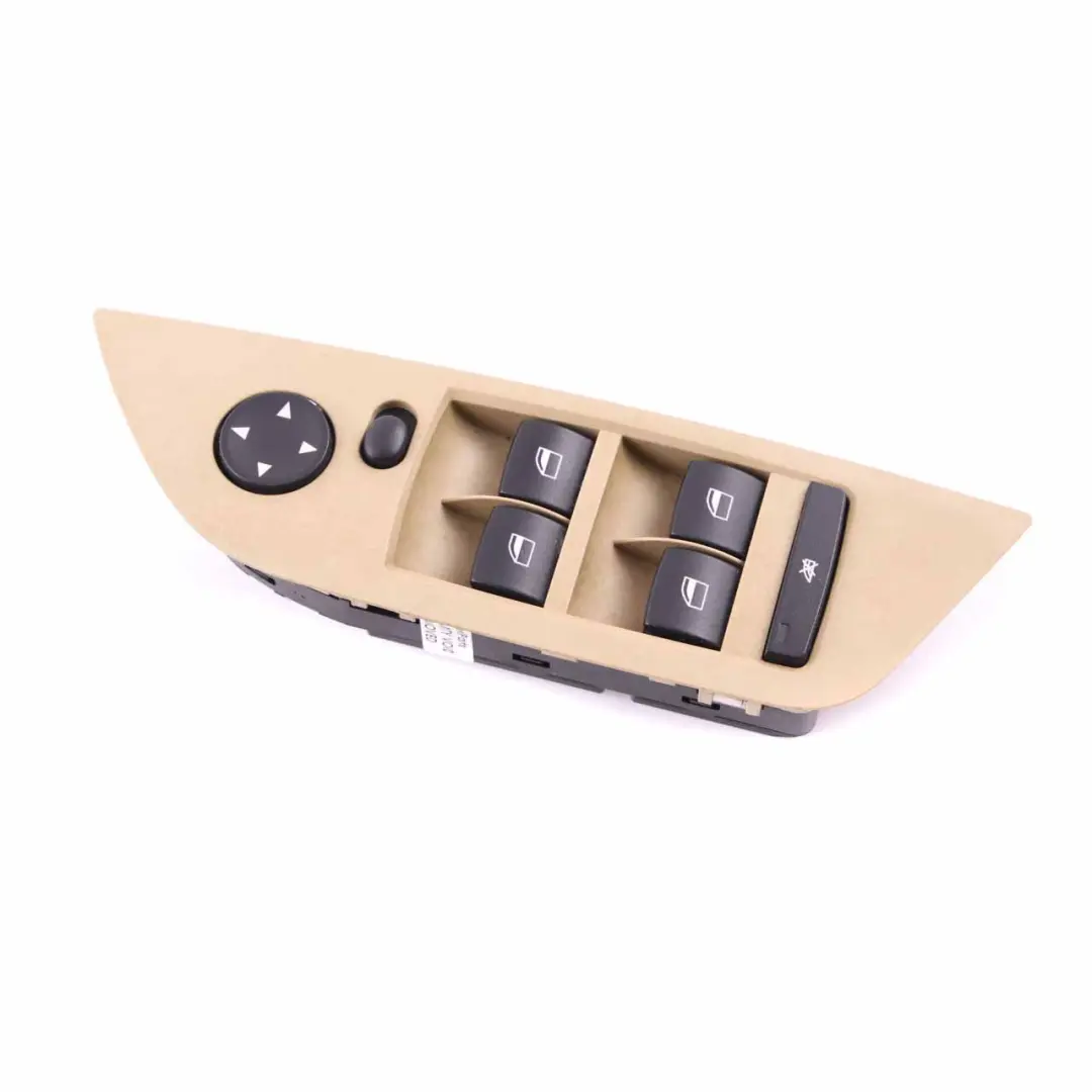 Window Lifter Switch Driver's Side Control Unit Beige to BMW X1 E84 with Part number 9216047 BMW X1 E84 Window Lifter Switch Driver's Side Control Unit Beige - SKU rhd-9216047-2 - Part number 9216047