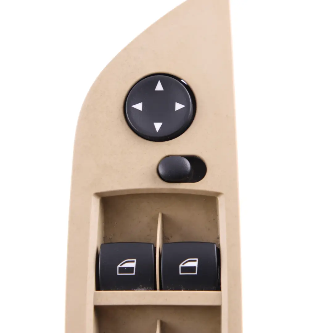 Window Lifter Switch Driver's Side Control Unit Beige to BMW X1 E84 with Part number 9216047 BMW X1 E84 Window Lifter Switch Driver's Side Control Unit Beige - SKU rhd-9216047-2 - Part number 9216047