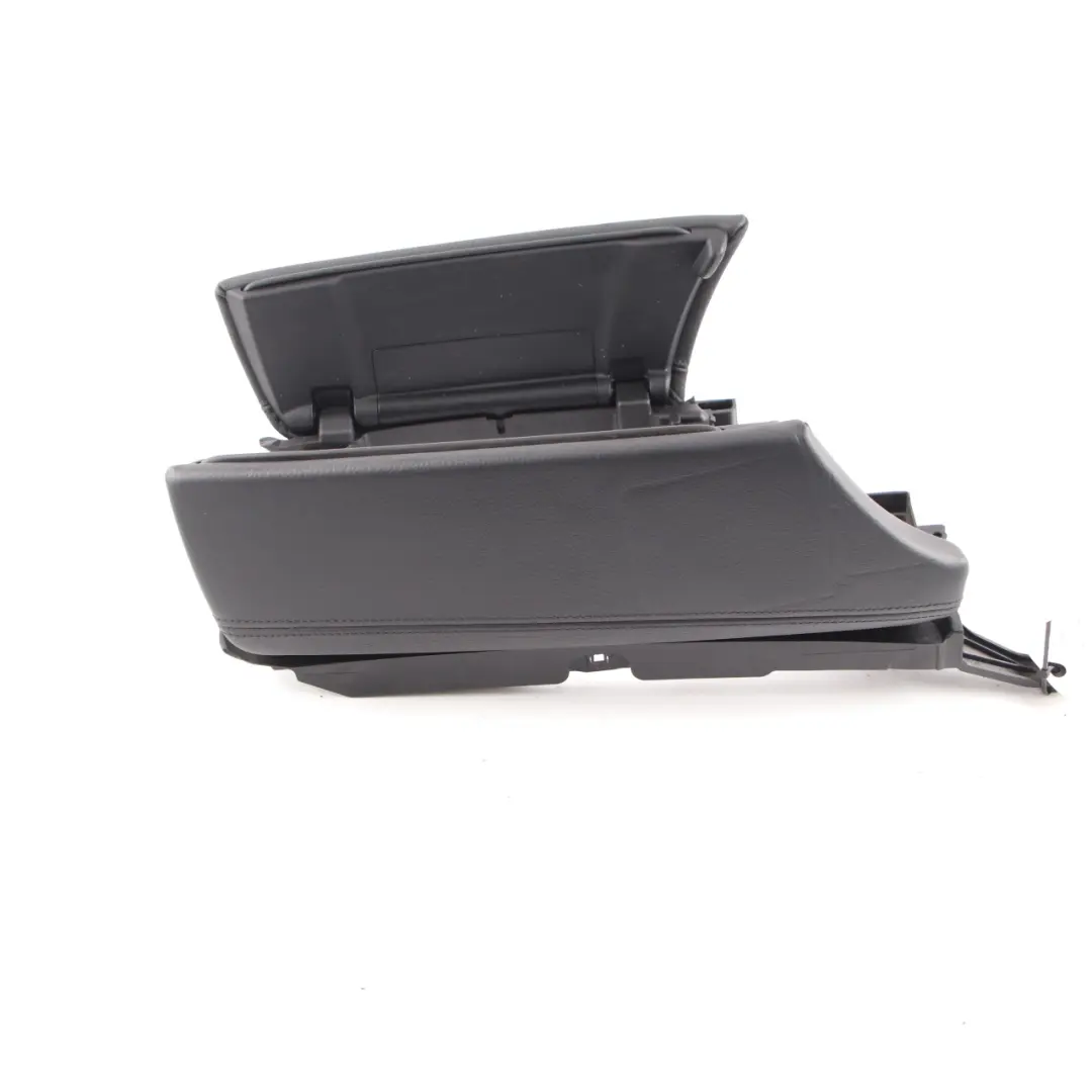 BMW F10 F11 Armrest Front Middle Arm Rest Storage Tray Leather Dakota Black - SKU rhd-9216875-4 - Part number 9216875