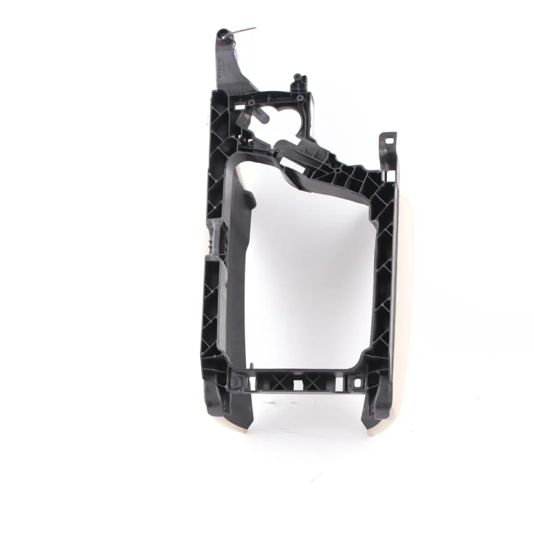 BMW F10 F11 Armrest Front Middle Left Right Leather Oyster - SKU rhd-9216878-2 - Part number 9216878