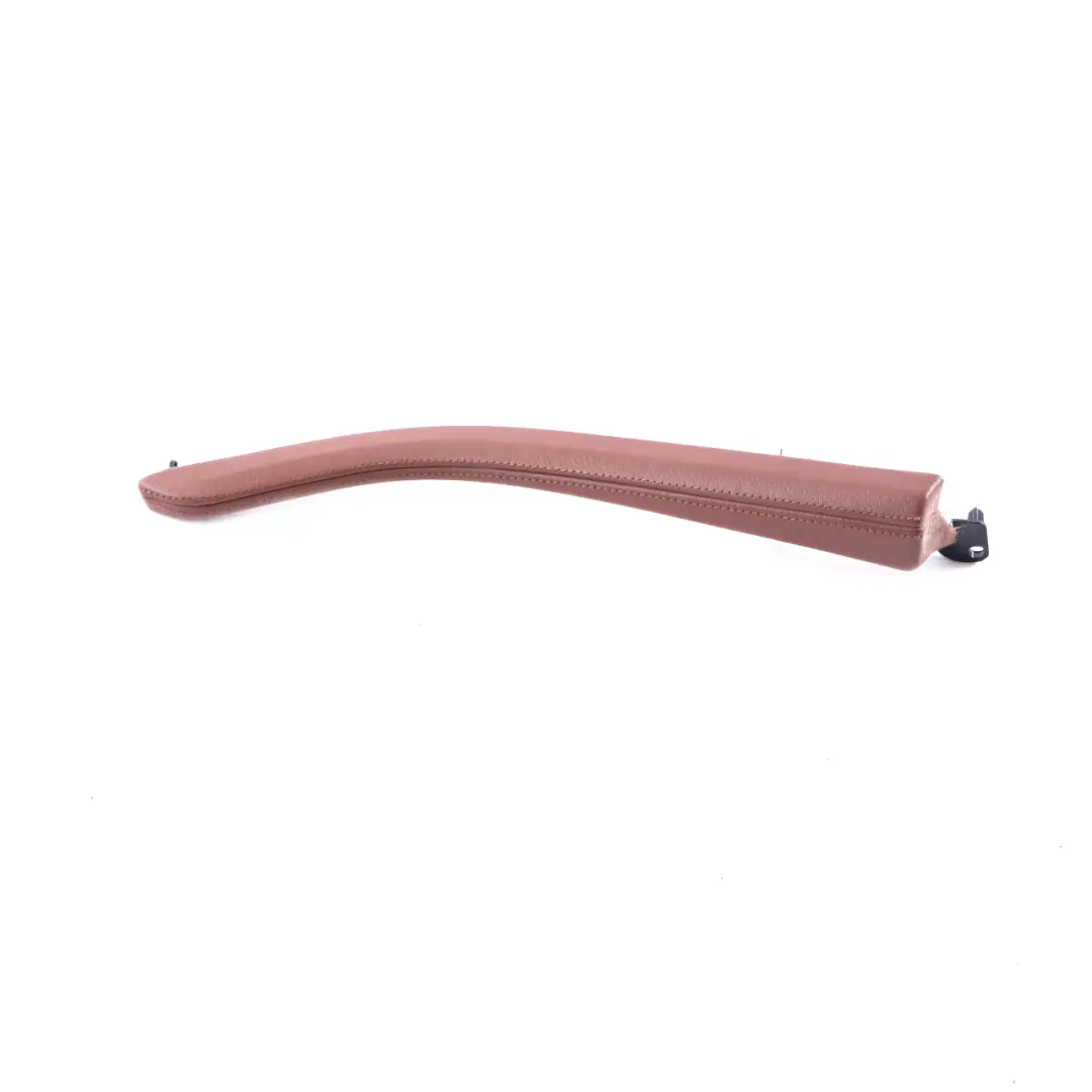 Center Console Armrest Clasp Arm Leather Dakota Zimtbraun to BMW F10 F11 with Part number 9216889 BMW F10 F11 Center Console Armrest Clasp Arm Leather Dakota Zimtbraun - SKU rhd-9216889 - Part number 9216889