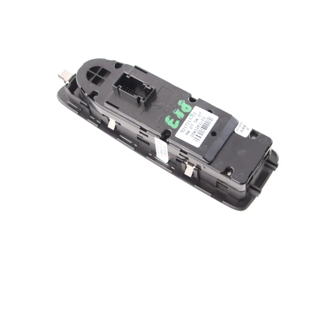 BMW 1 Series E88 Switch Power Window Lifter Right O/S Black - SKU rhd-9217317 - Part number 9217317