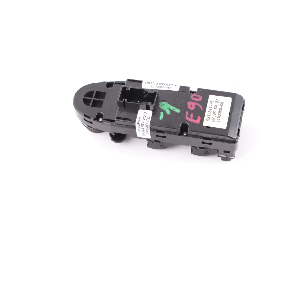  Interruttore alzacristalli BMW E90 E91 Specchietto lato guida Power Fold - SKU rhd-9217341-1 - Numero di parte 9217341