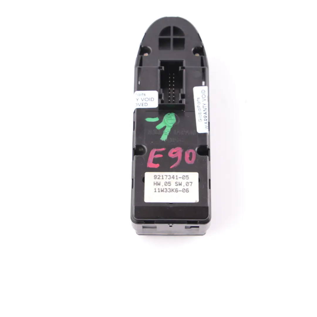  Interruptor Elevalunas BMW E90 E91 Espejo Lateral Conductor Plegable - SKU rhd-9217341-1 - Número de pieza 9217341