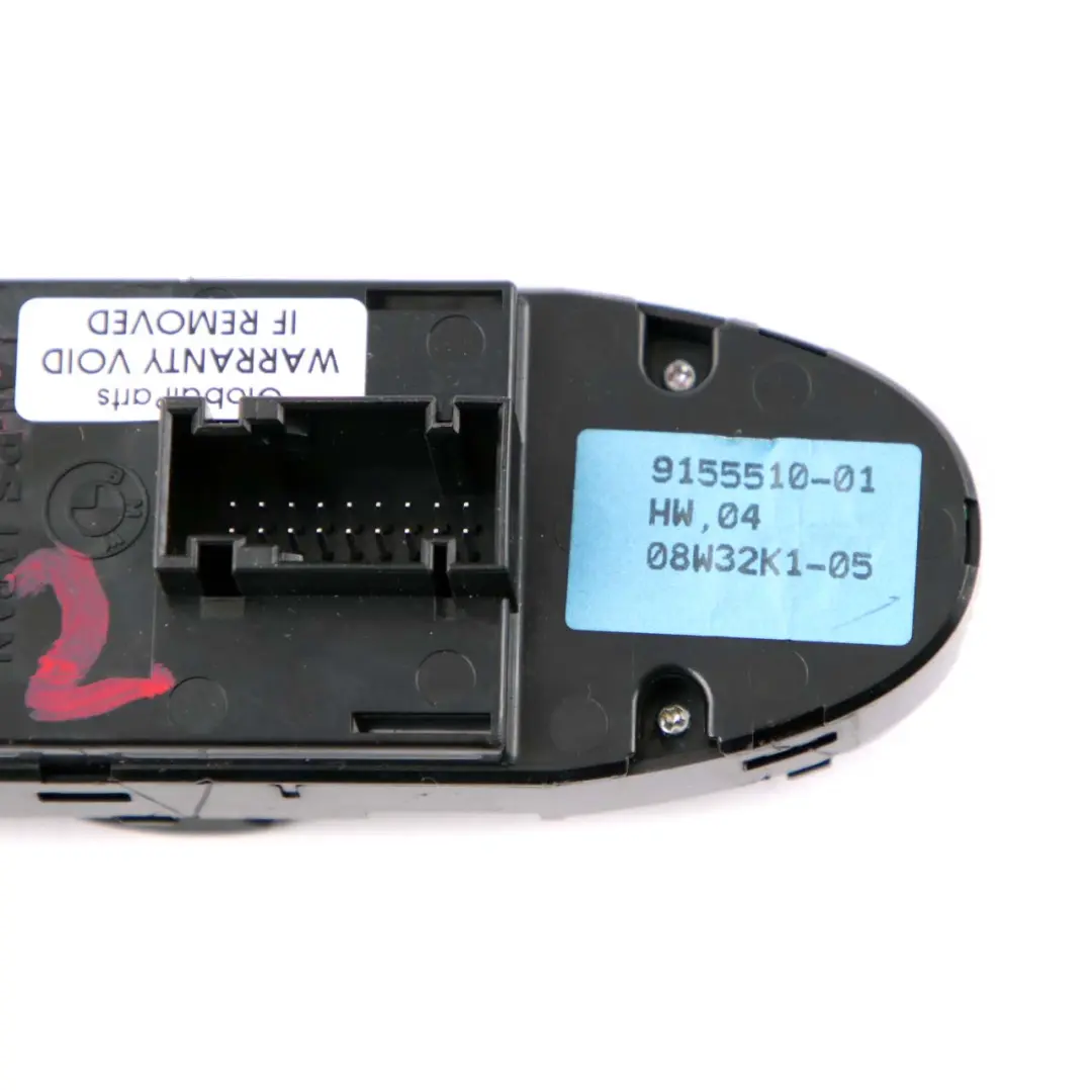 Unità Interruttore Alzacristalli Regolatore Lato Guida per BMW E92 con numero di parte 9217353 BMW E92 Unità Interruttore Alzacristalli Regolatore Lato Guida - SKU RHD-9217353 - Numero di parte 9217353